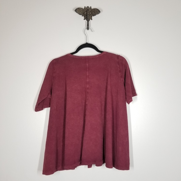 Anthropologie Eri + Ali | Stonewashed Swing Top - Picture 3 of 10